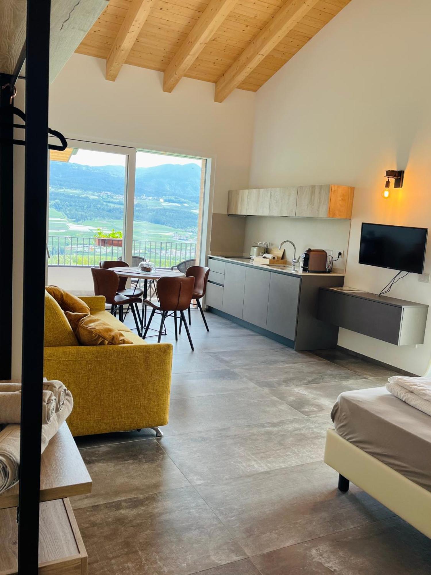 Апартаменты Maso Valer - Agritur Тассулло Экстерьер фото