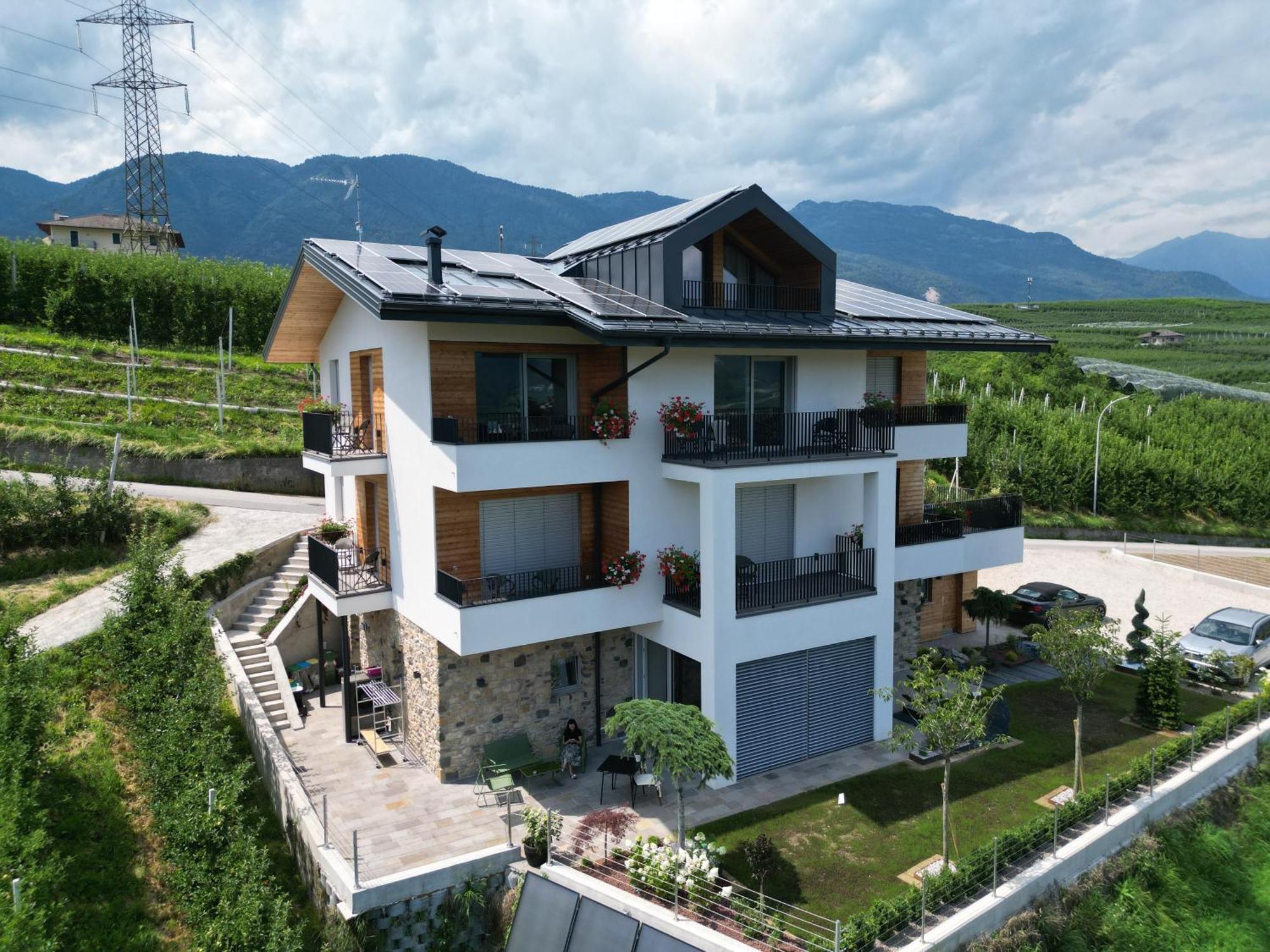Апартаменты Maso Valer - Agritur Тассулло Экстерьер фото